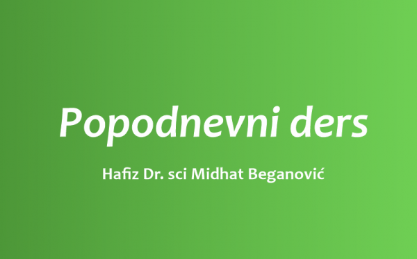 Popodnevni ders